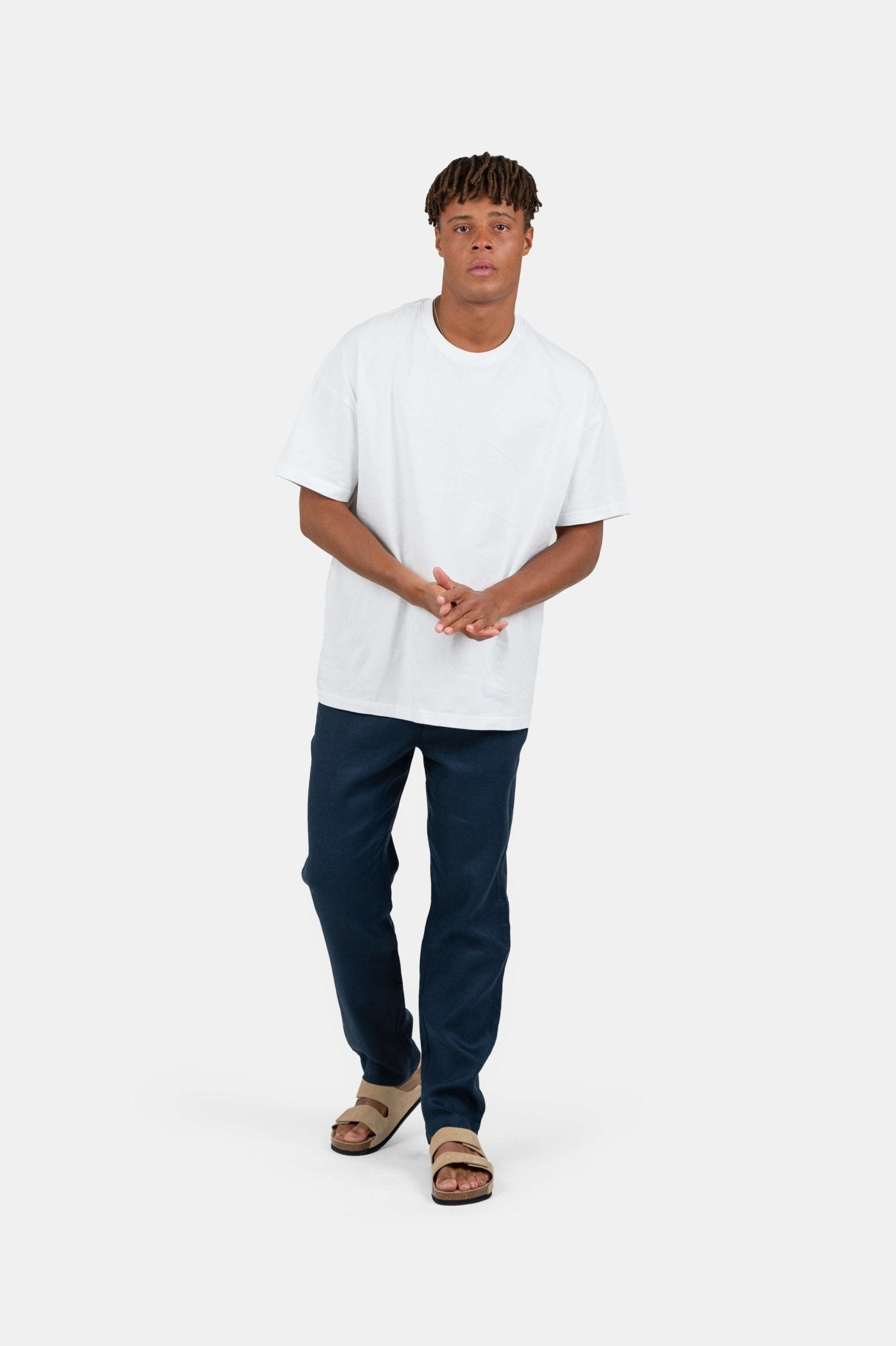 Hørbukser Navy | Skagen-clothing.dk